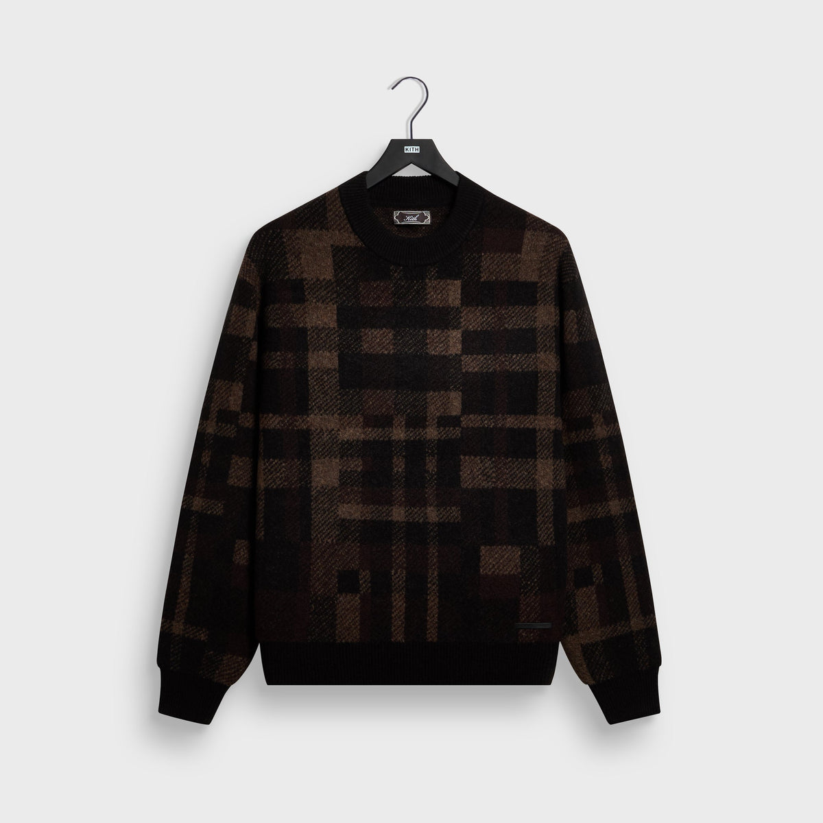 Kith Lewis Check Sweater - Black - PH