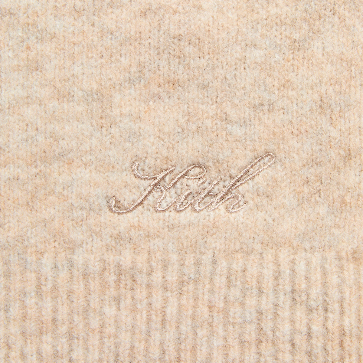 Kith Harmon Henley Sweater - Heather Oatmeal - PH