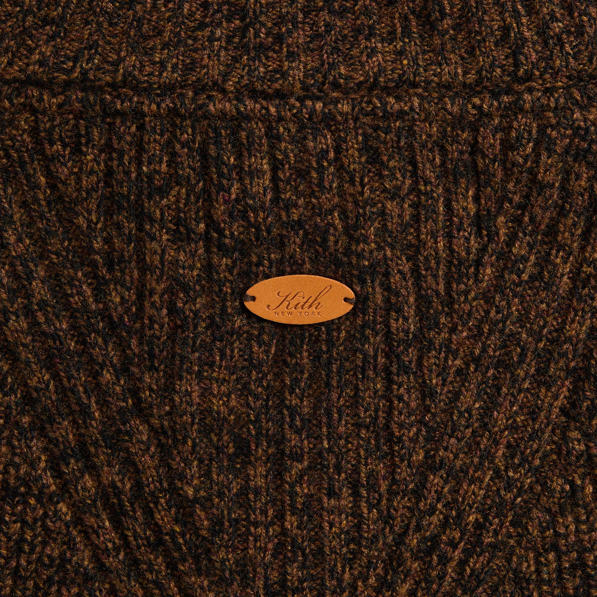 Kith Marled Copeland Quarter Zip - Kindling - PH