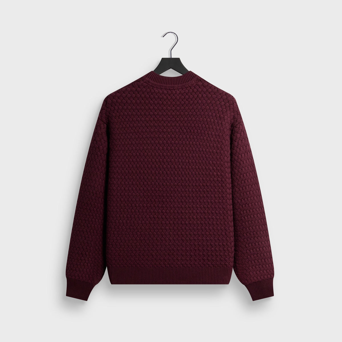 Kith Basketweave Lewis Crewneck - Magma - PH