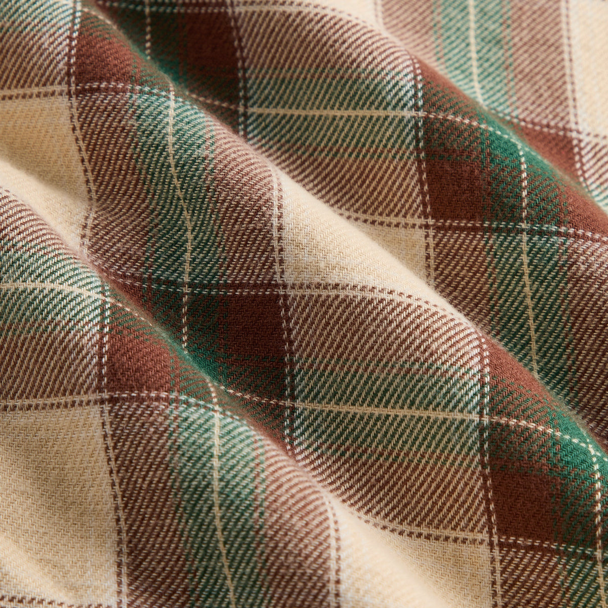 Kith Flannel Plaid Mack Shirt - Husk - PH