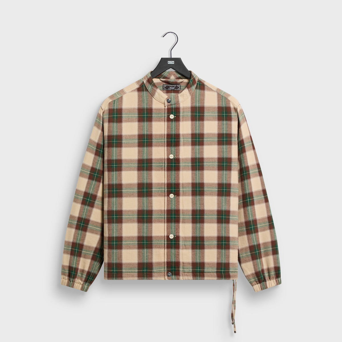 Kith Flannel Plaid Mack Shirt - Husk - PH