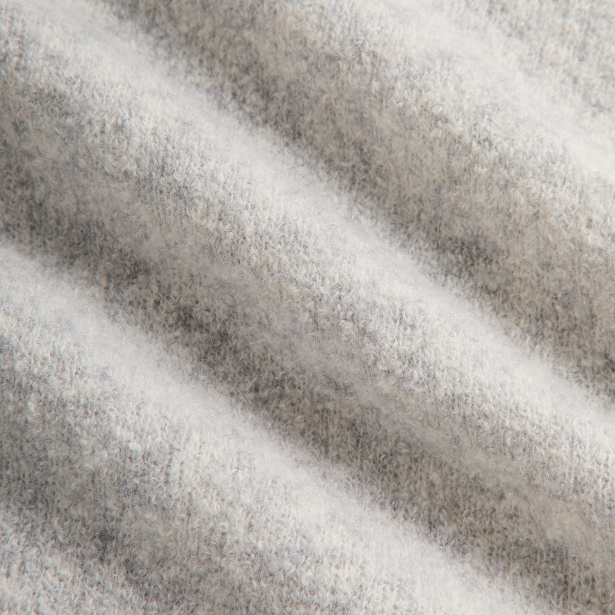 &Kin Cashmere Bennie Full Zip Hoodie - Heather Grey