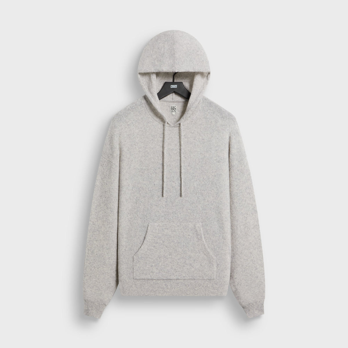 &Kin Cashmere Bennie Full Zip Hoodie - Heather Grey - PH