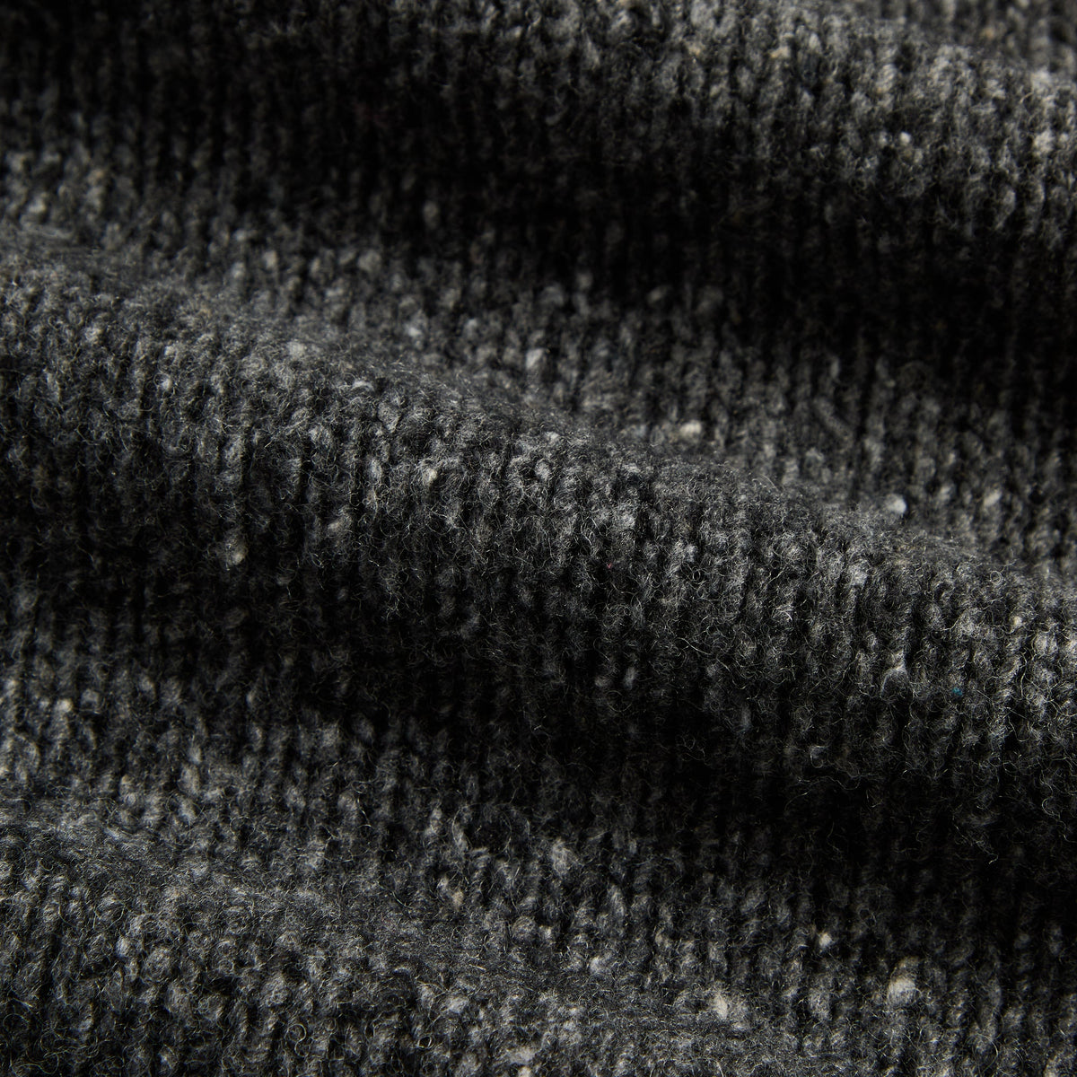 Kith Tegan Mock Neck Sweater - Charcoal