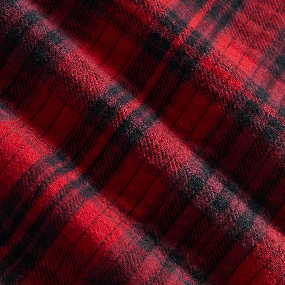 Kith Quilted Flannel Boxy Collared Overshirt - Allure - PH