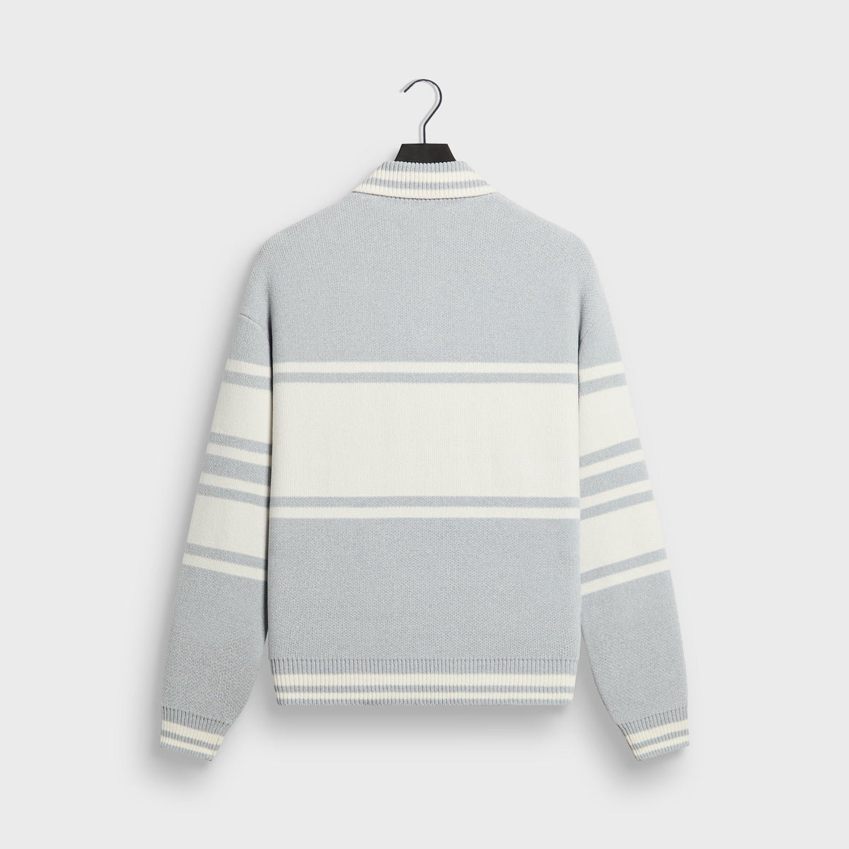 Kith Nelson Rugby Sweater - Light Heather Grey