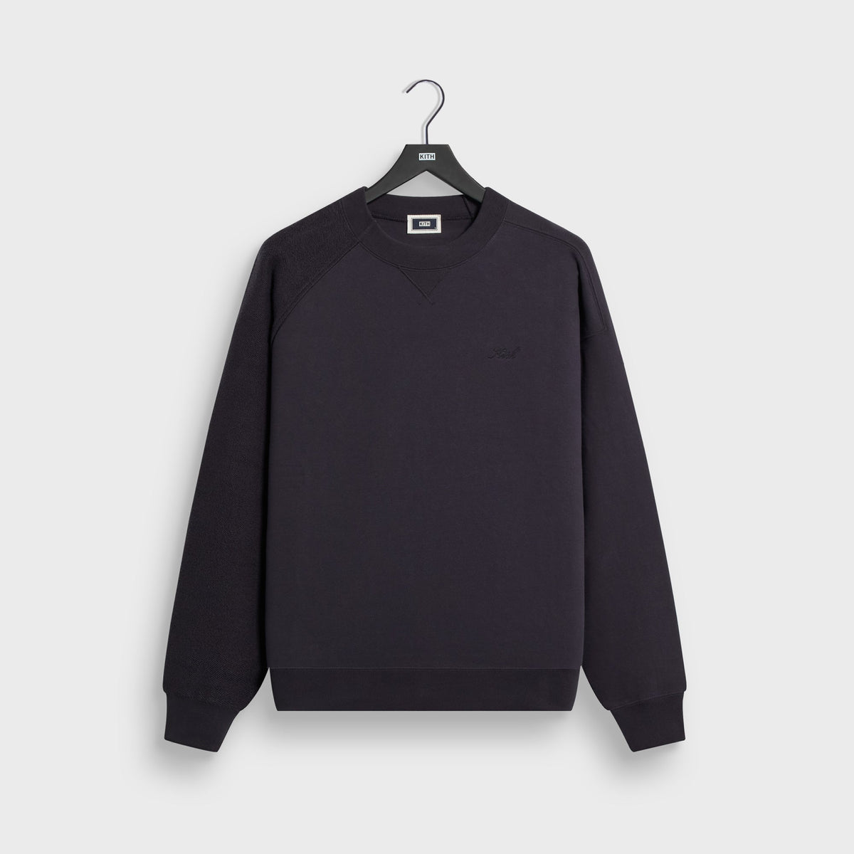 Kith Sueded French Terry Stuart Pullover - Ink