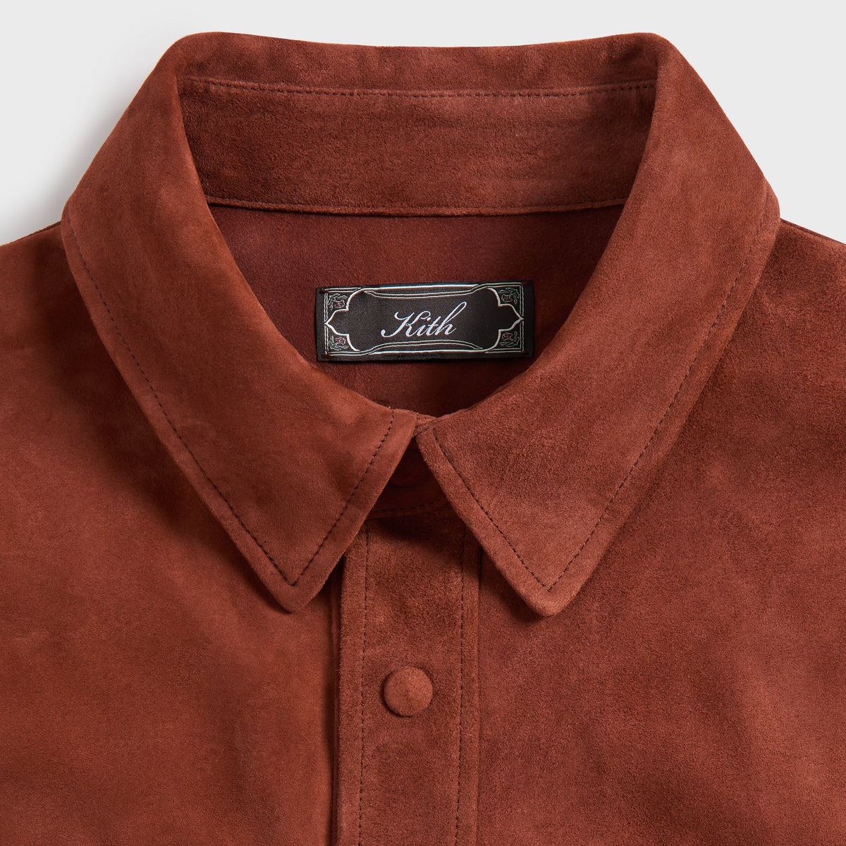 Kith Suede Henson Shirt - Hearth - PH