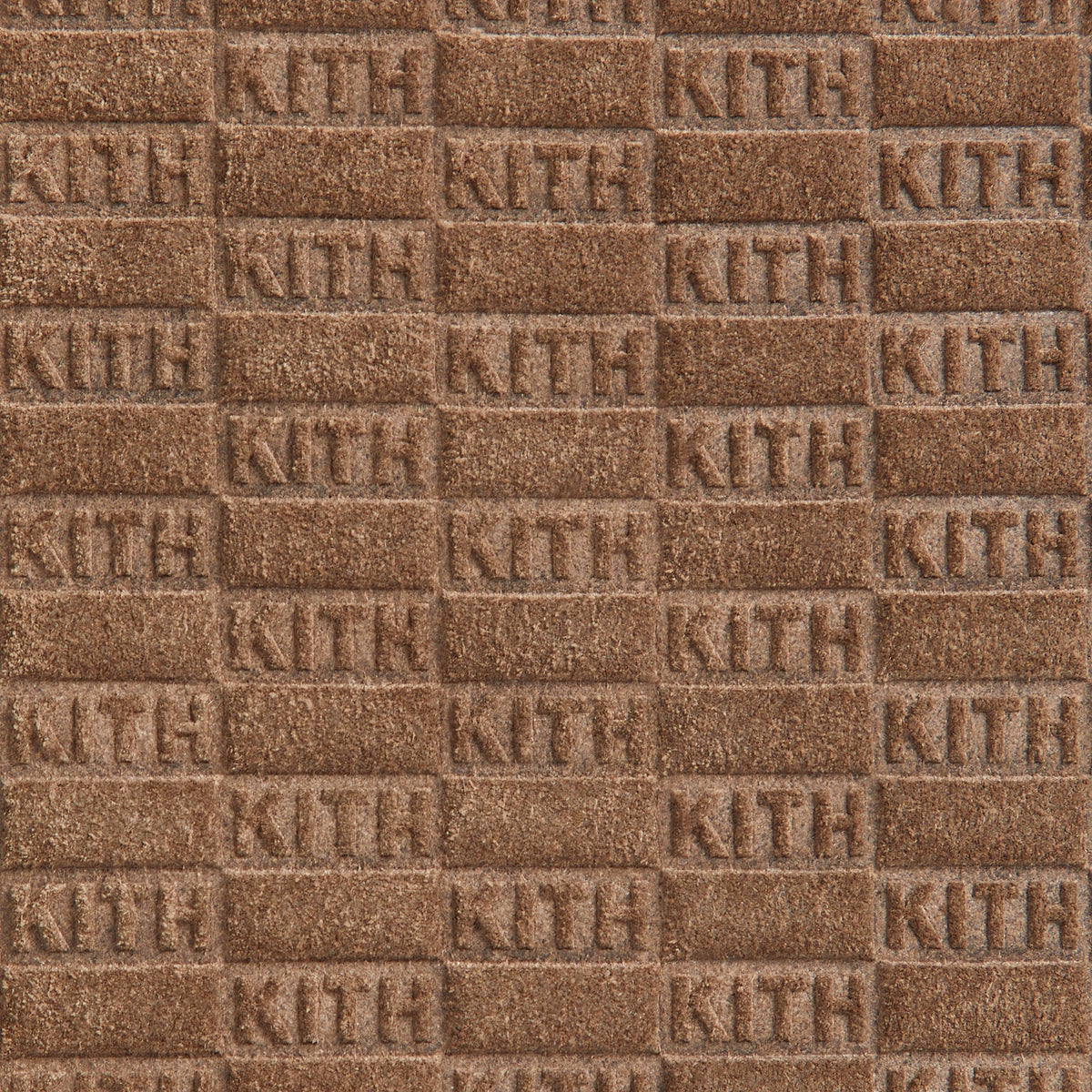 Kith Monogram Suede Drawstring Pouch - Java