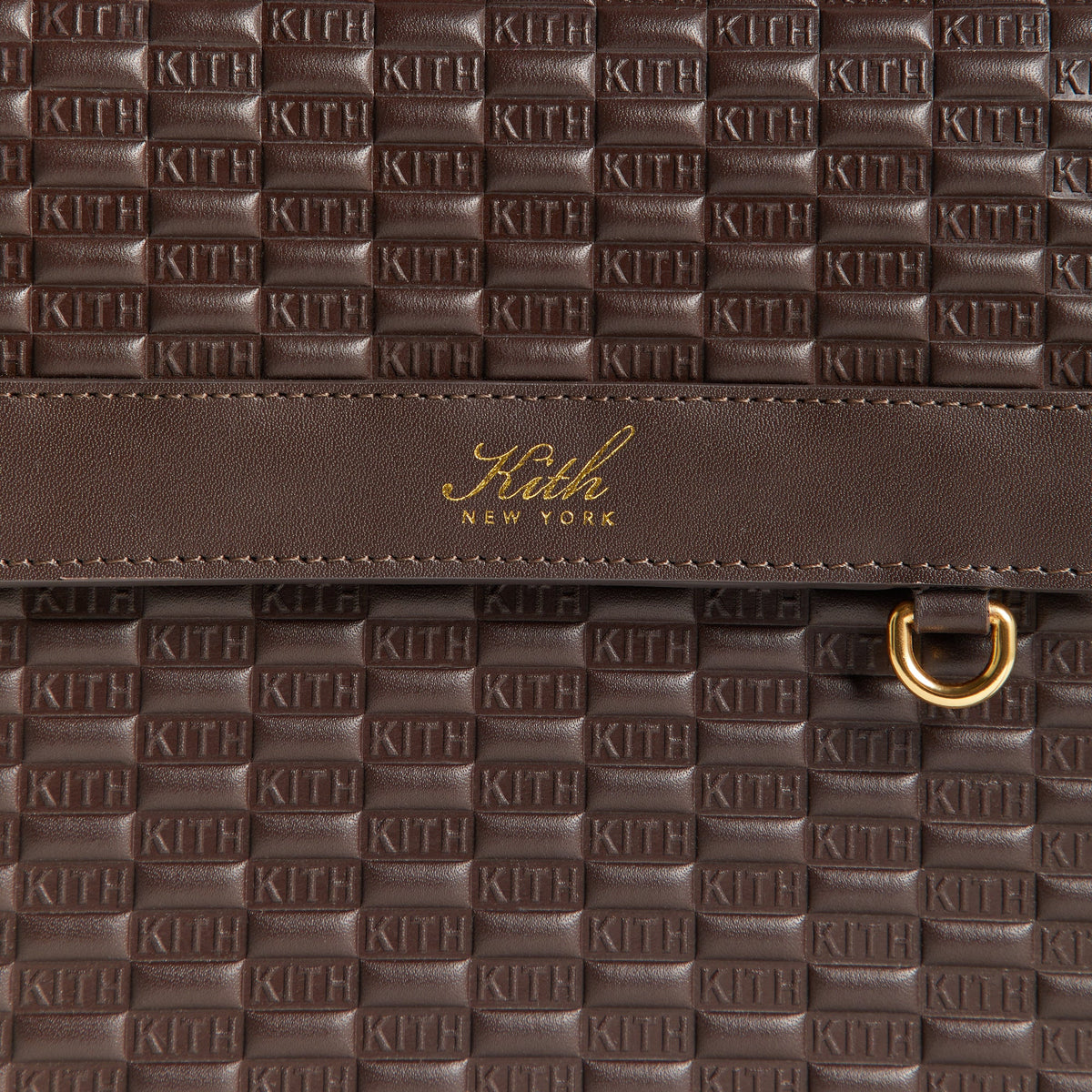 Kith Monogram Smooth Leather Explorer Pack - Zoom