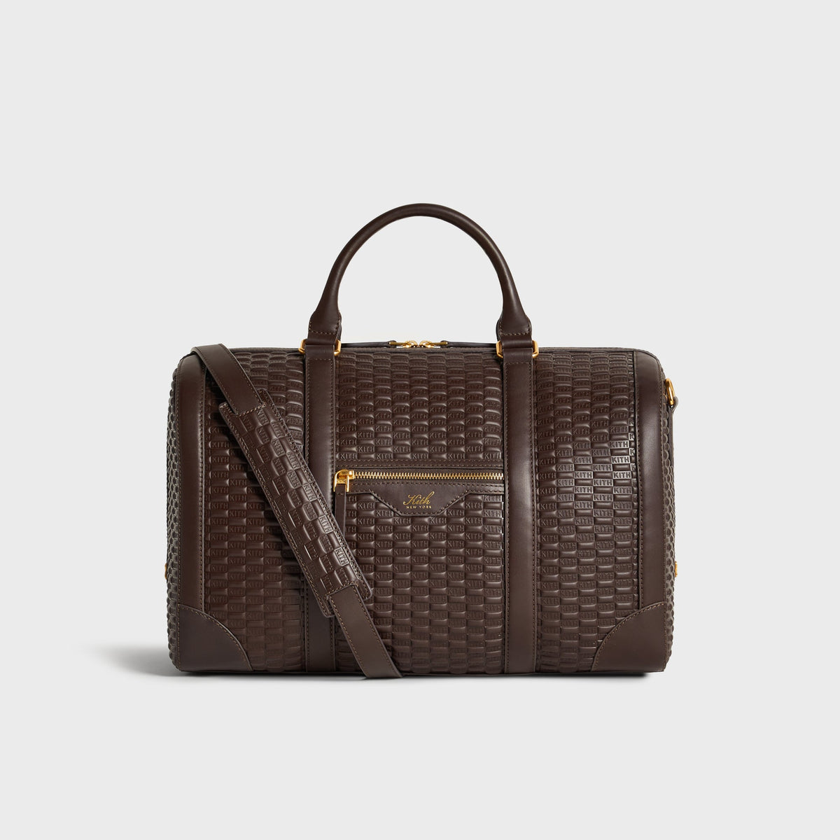 Kith Monogram Smooth Leather Traveler K40 Duffle Bag - Zoom