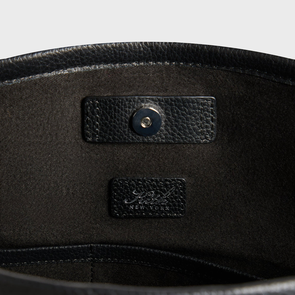 Kith Suede Applique Canvas Tote - Black