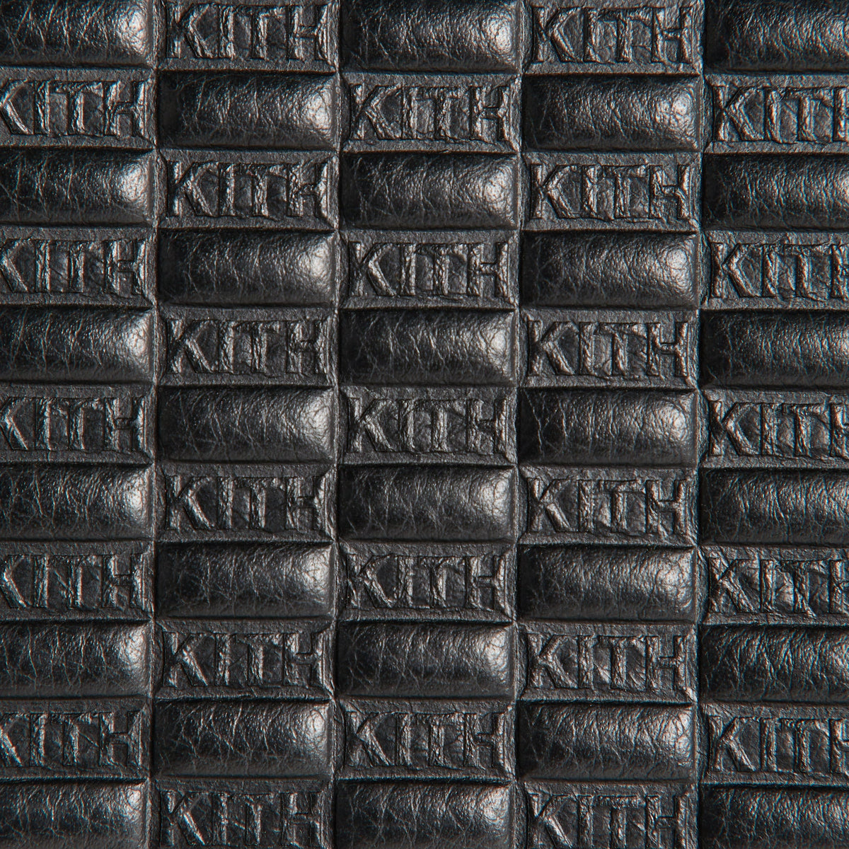 Kith for BMW Leather Travel Garment Duffle Bag - Black
