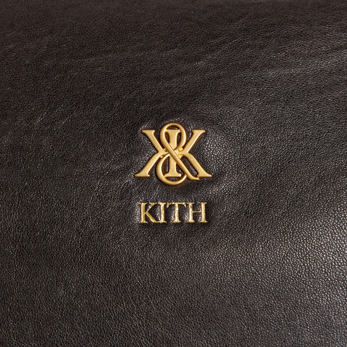 Kith Vintage Textured Leather Duffle Bag - Kindling