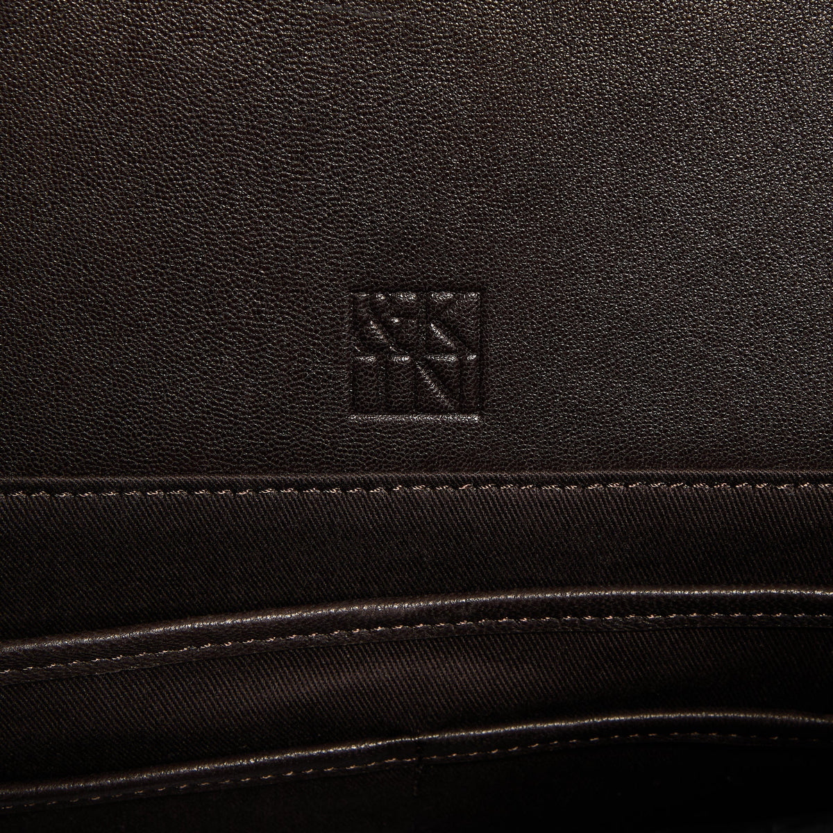 &Kin Vintage Textured Leather Carryall - Black - PH