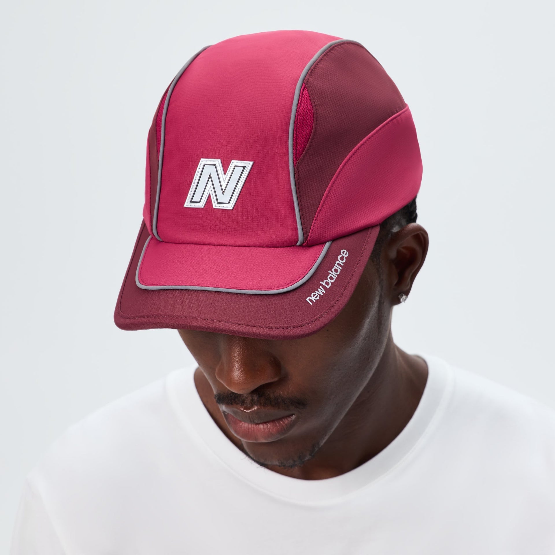 Kith & New Balance Mixed Tech Griffey Runner Cap - Biking Red - PH