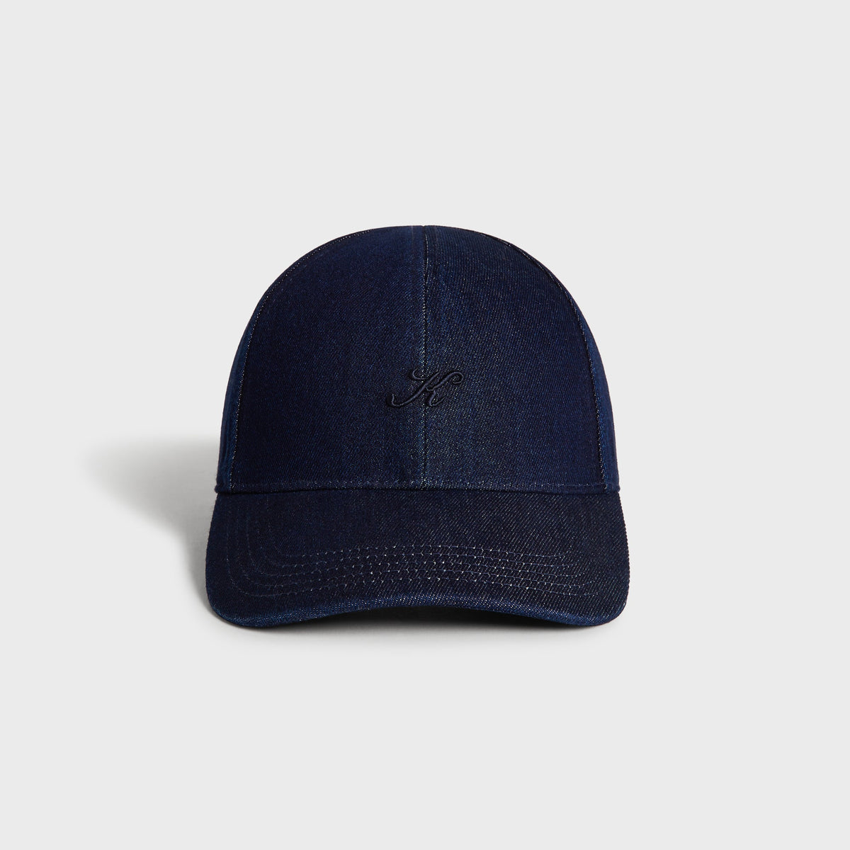 Kith Low Profile Raw Denim Classic Cap - Savin Wash