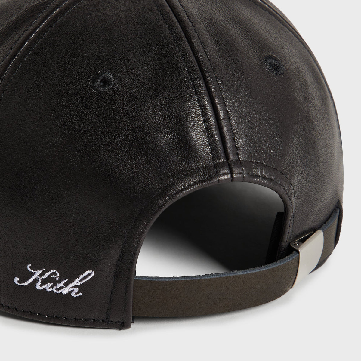 Kith for BMW Leather Bay Low Pinch Crown Cap - Black