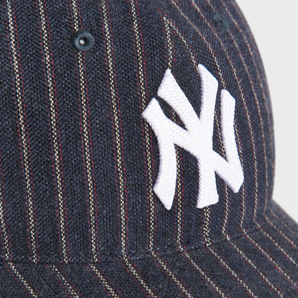 Kith & ‘47 for the New York Yankees Barre Stripe Franchise LS Cap - Nocturnal