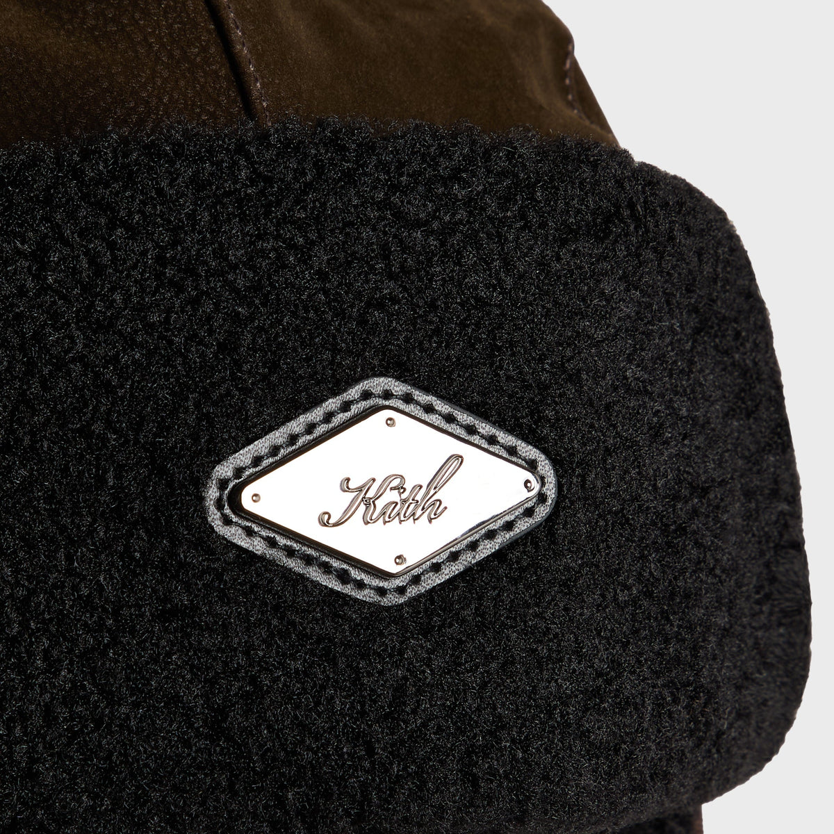 Kith Sherpa Lined Velvet Patina Trapper Hat - Kindling - PH