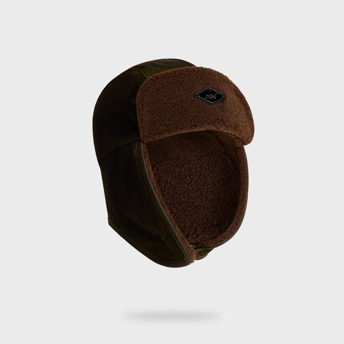 Kith Sherpa Lined Velvet Patina Trapper Hat - Kalamon - PH