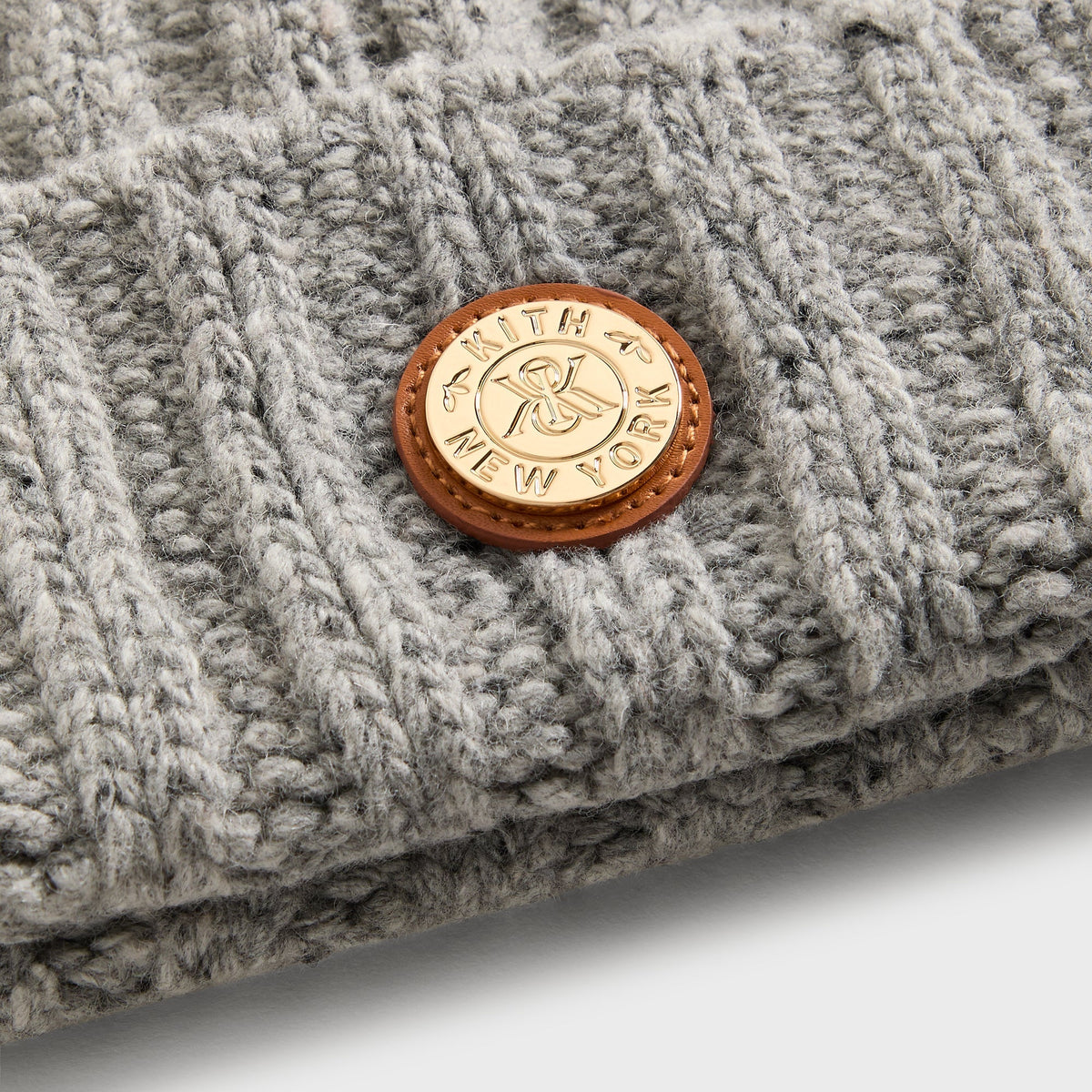 Kith Speckle Yarn Chalet Beanie - Medium Heather Grey - PH