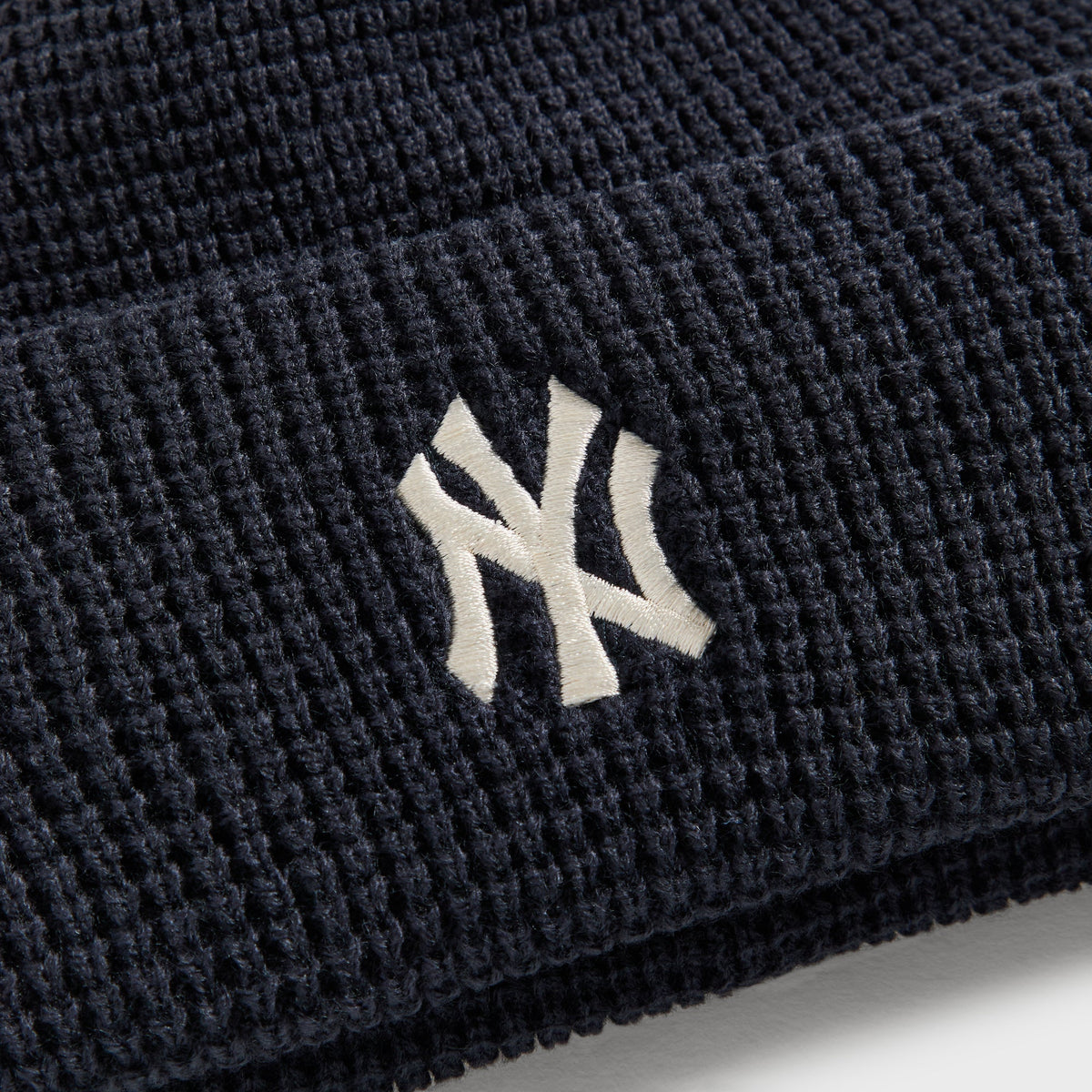 Kith & ‘47 for the New York Yankees Waffle Knit Beanie - Nocturnal - PH