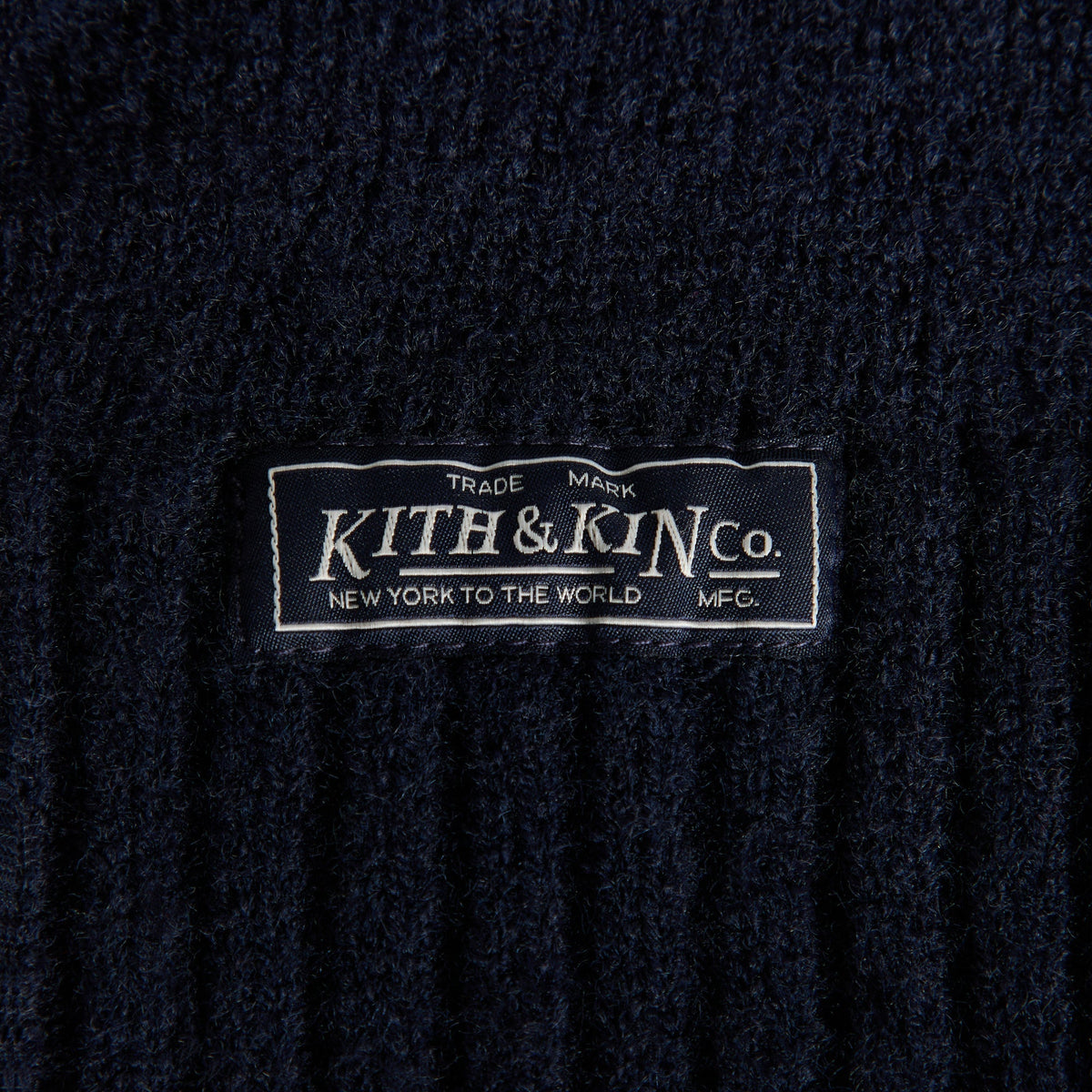 Kith Soft Rib Knit Balaclava - Nocturnal - PH