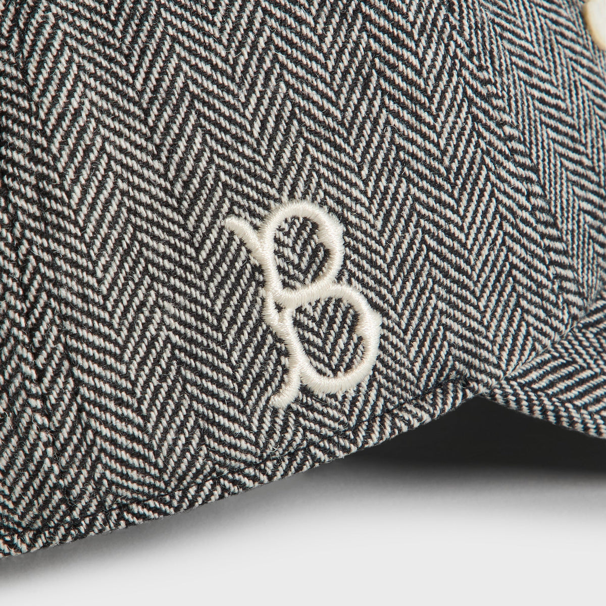 Kith & '47 for the Brooklyn Dodgers Herringbone Wool Clean Up Cap - Argon - PH