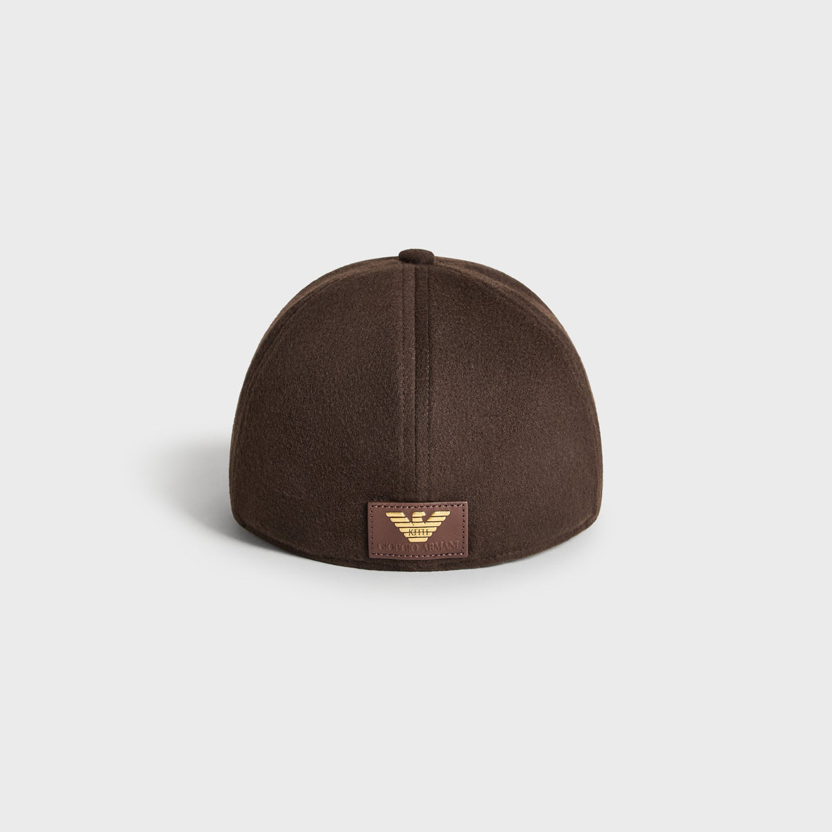 Giorgio Armani & Ronnie Fieg for '47 Wool Deconstructed Franchise LS Fitted Cap - Cacao