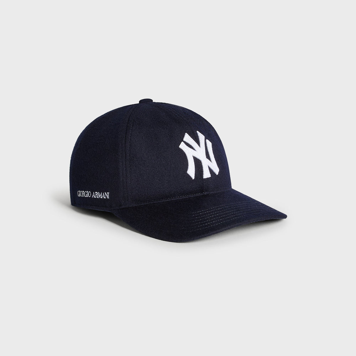Giorgio Armani & Ronnie Fieg for '47 Wool Deconstructed Franchise LS Fitted Cap - Blue Navy