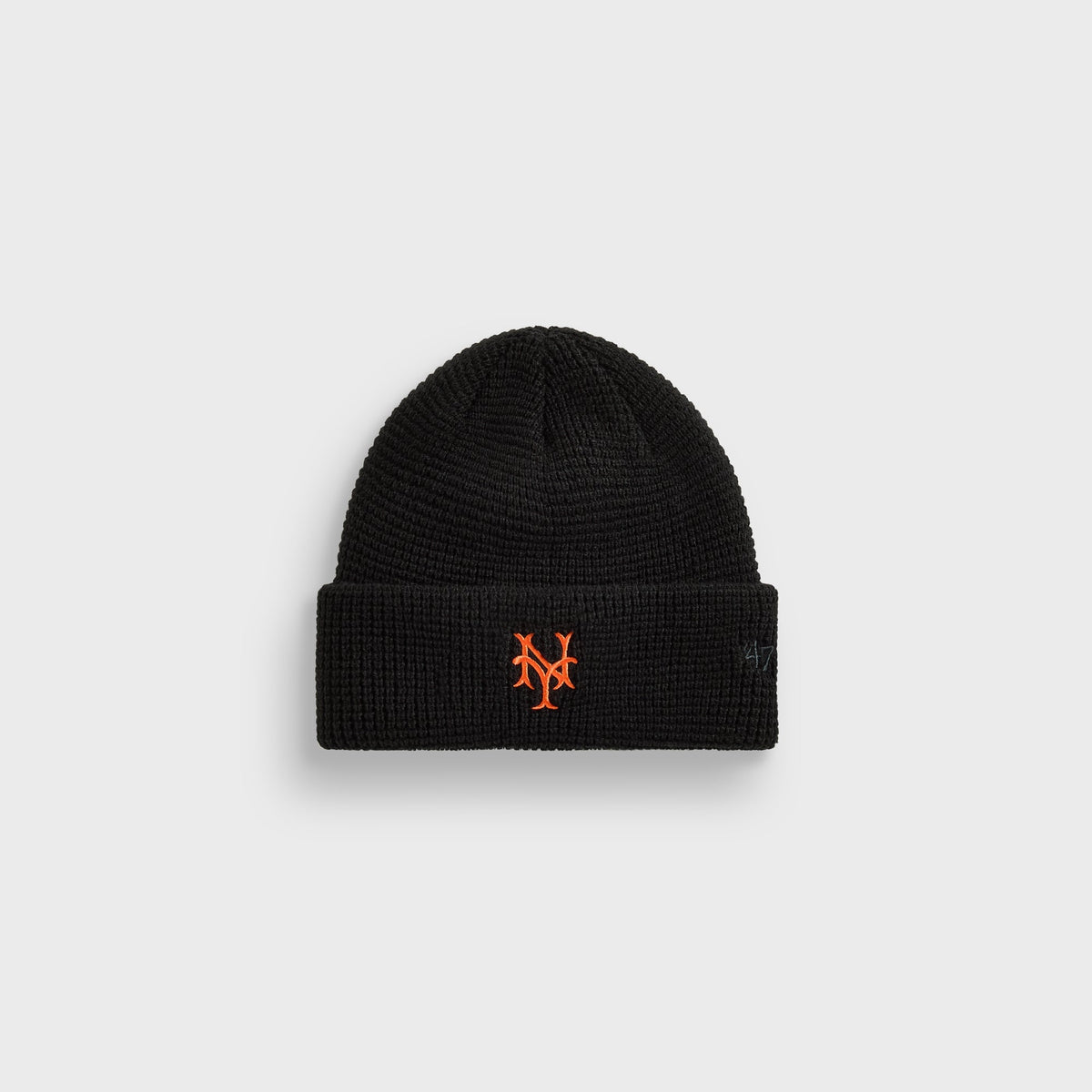 Kith & ‘47 for the New York Yankees Waffle Knit Beanie - Black - PH