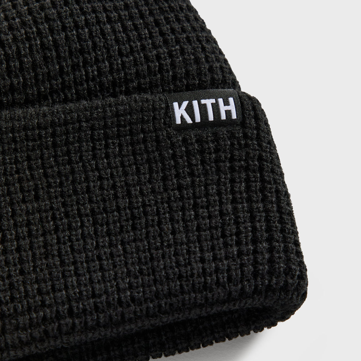 Kith & ‘47 for the New York Yankees Waffle Knit Beanie - Black - PH