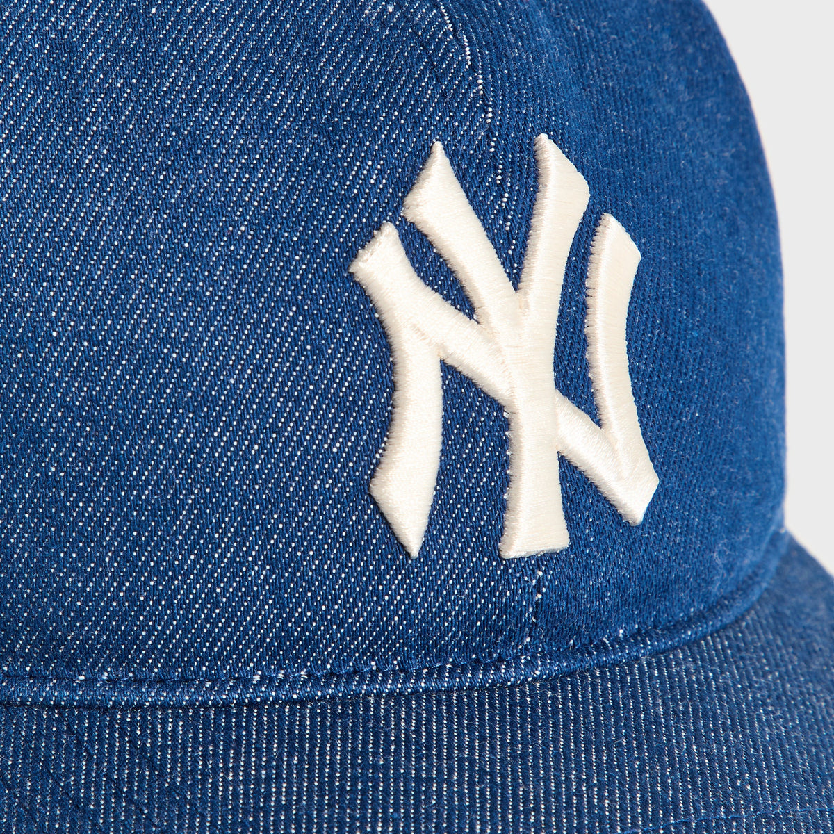 Kith & '47 for the New York Yankees Denim Hunter Franchise LS Cap - Sway