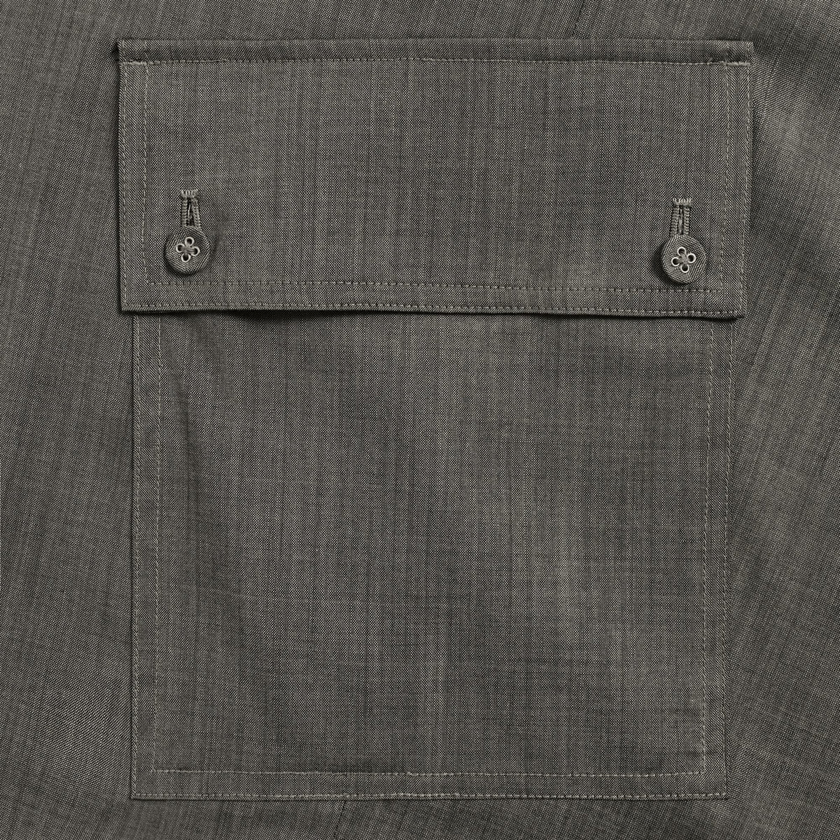 &Kin Tropical Wool Gibbs Pant - Grey Melange