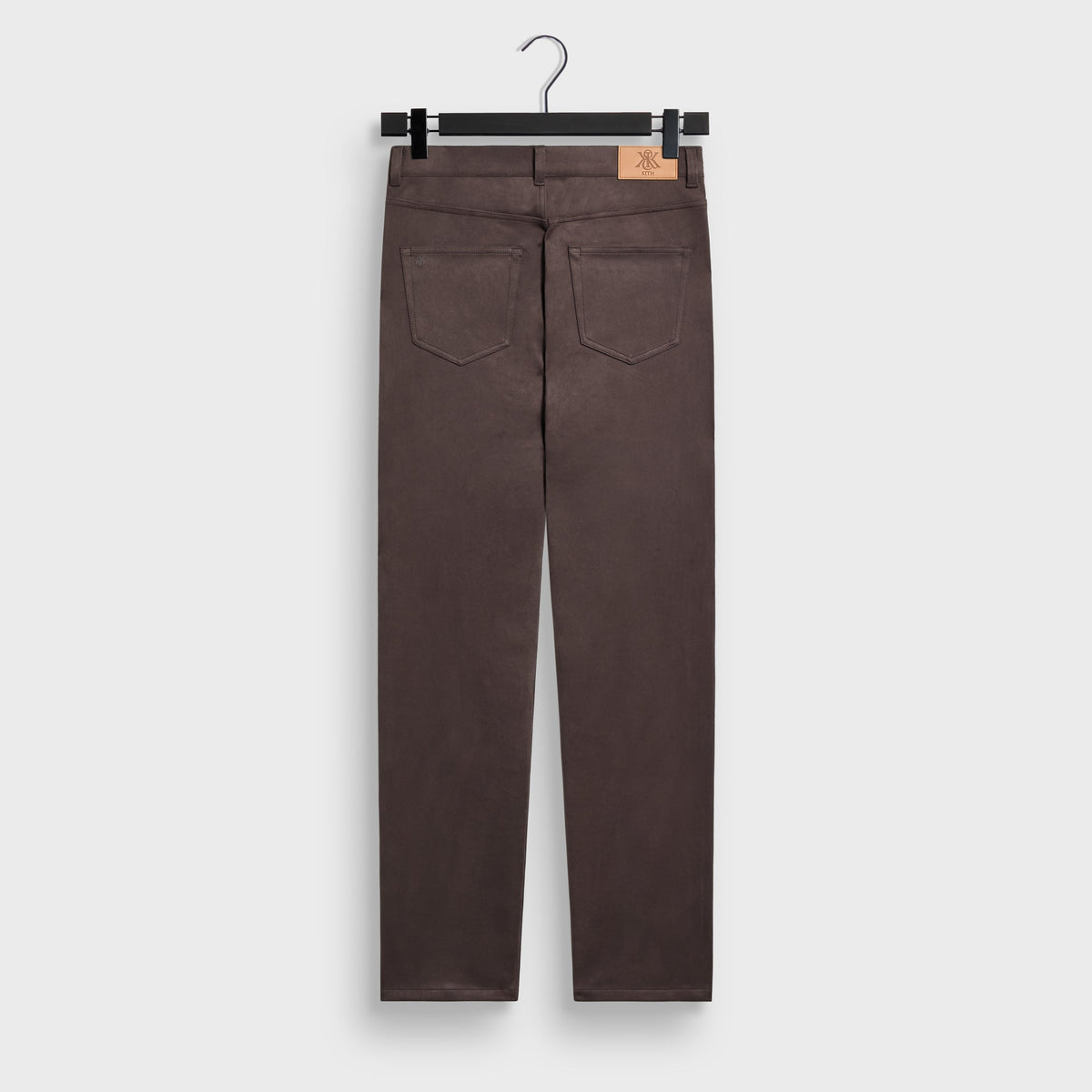 Kith Microsuede Bonded Flannel Webster Chill - Dark Ash - PH