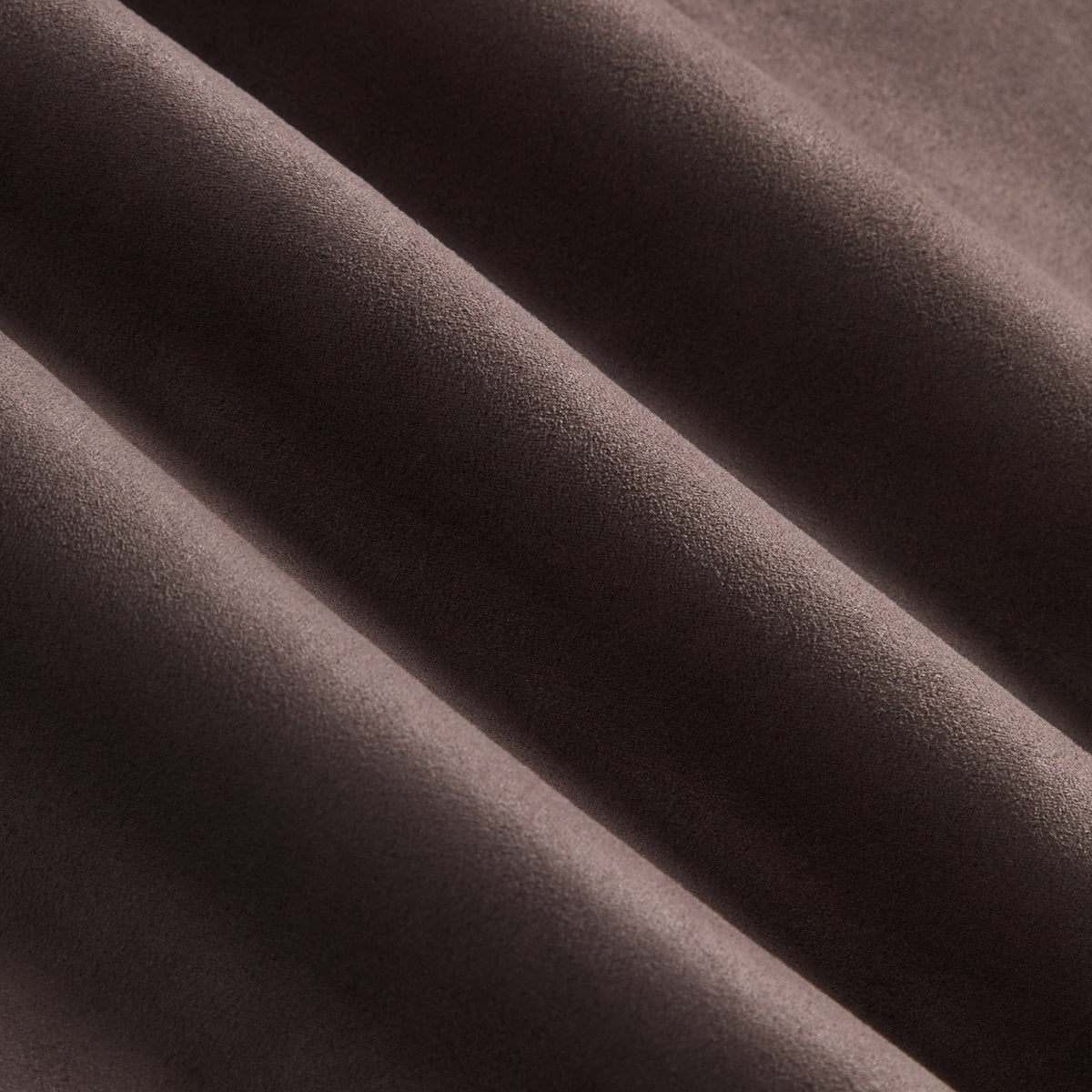 Kith Microsuede Bonded Flannel Webster Chill - Dark Ash