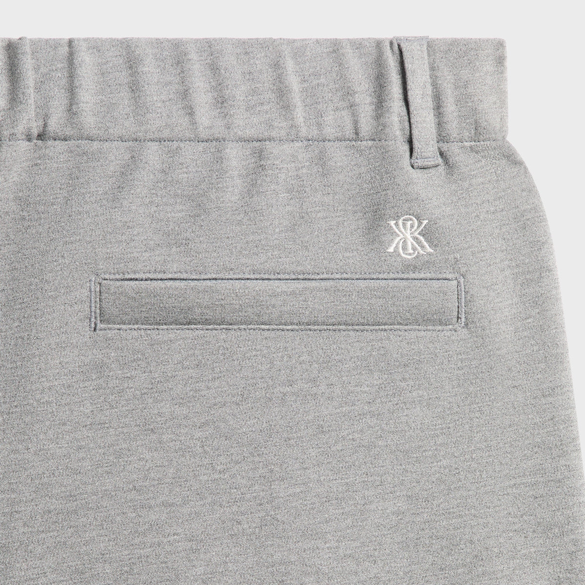 Kith Ponte Tyler Pant - Medium Heather Grey
