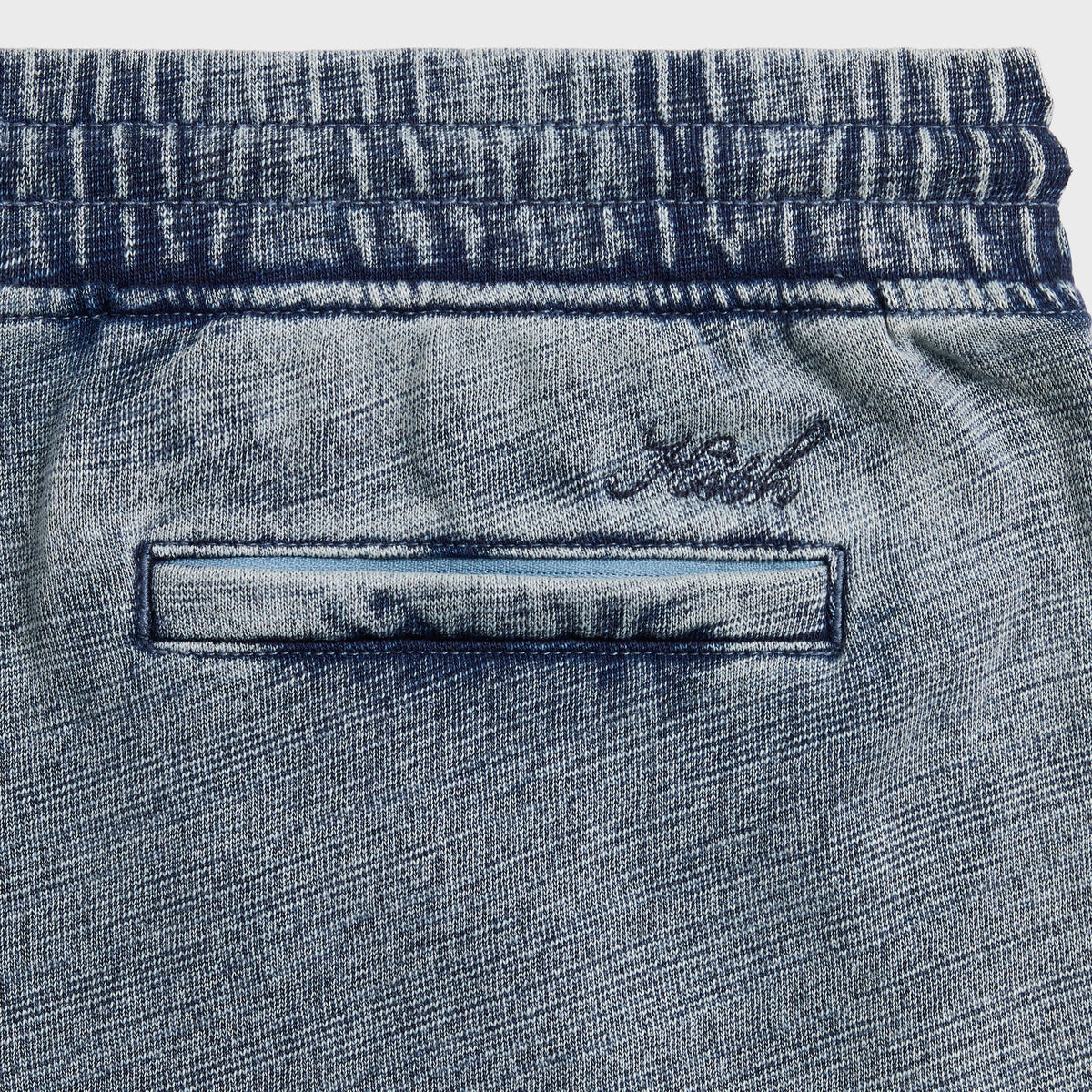 Kith Indigo Fleece Terrance Sweatpant - Light Indigo