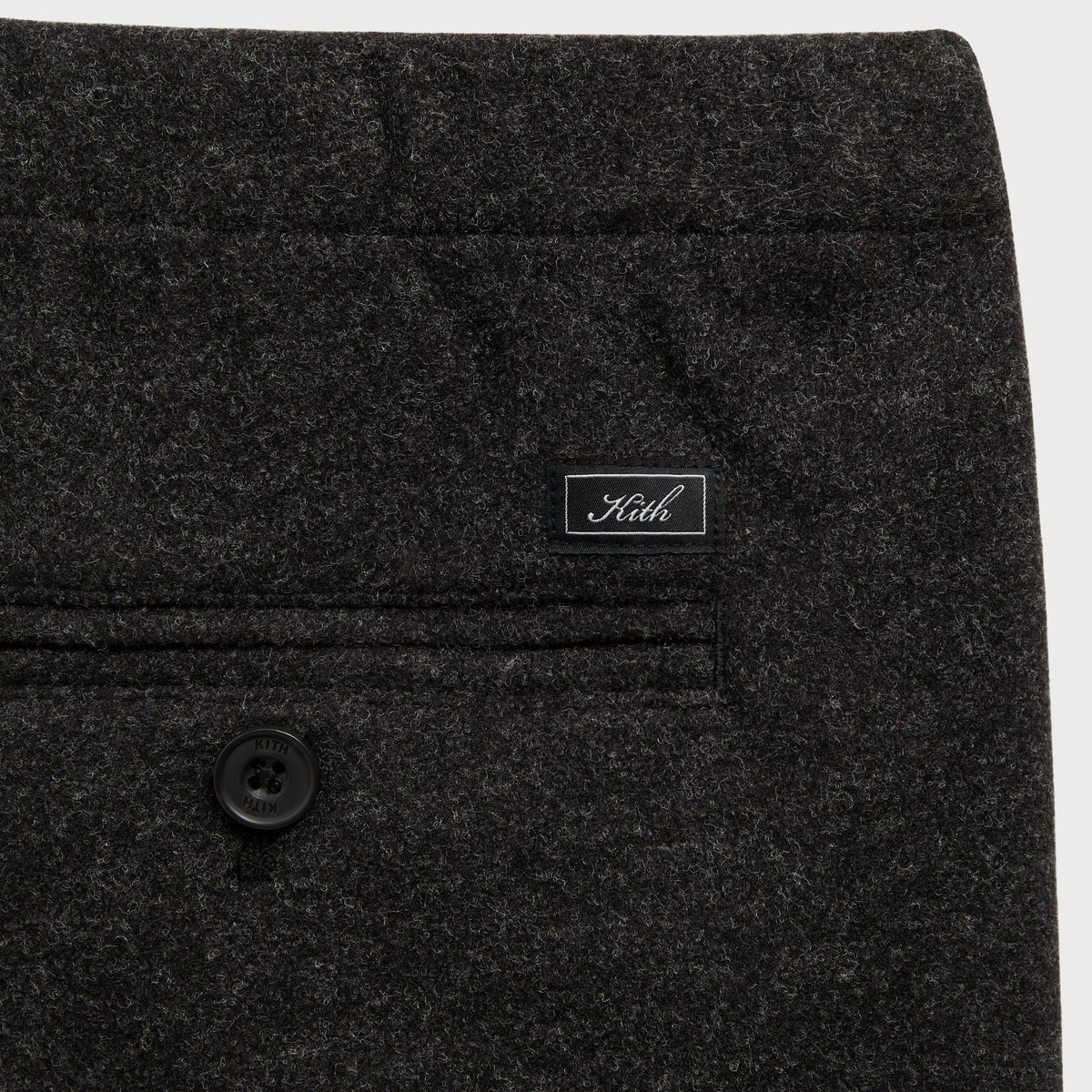 Kith Felted Jersey Iggy Pant - Dark Heather Grey