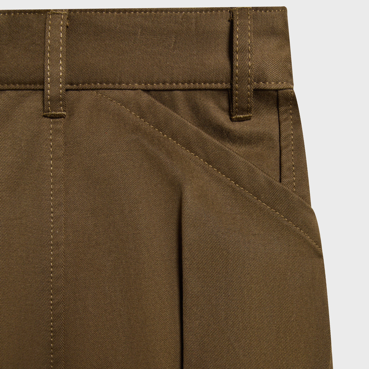 Kith Washed Herringbone Twill Gus Pant - Buckwheat