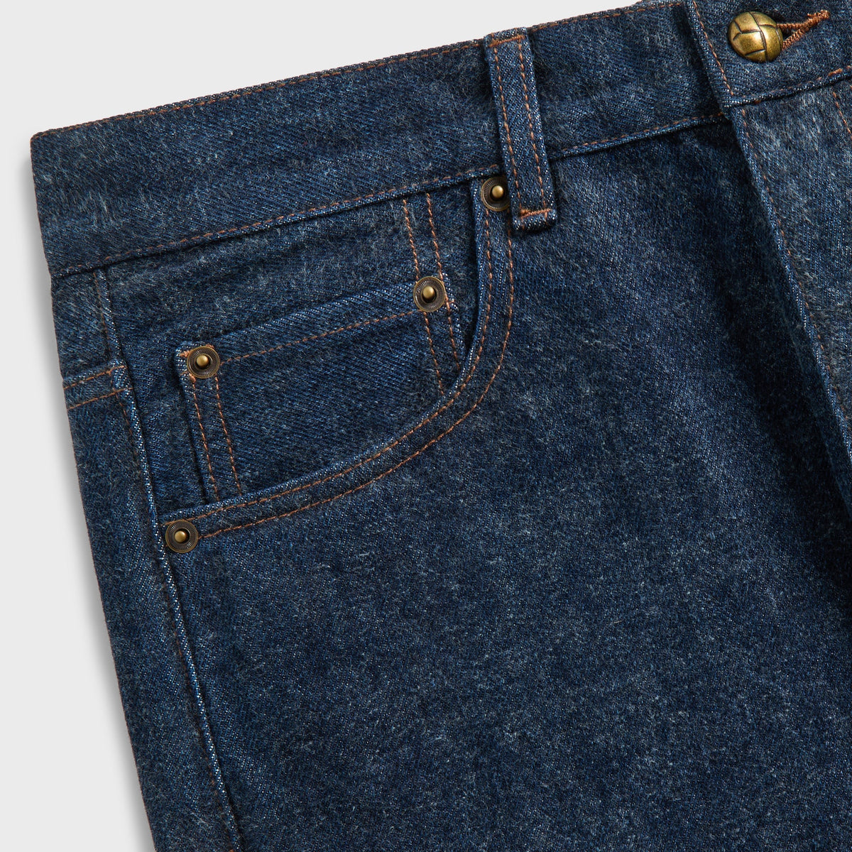 &Kin Brushed Denim Webster Chill Jean - Dark Indigo - PH