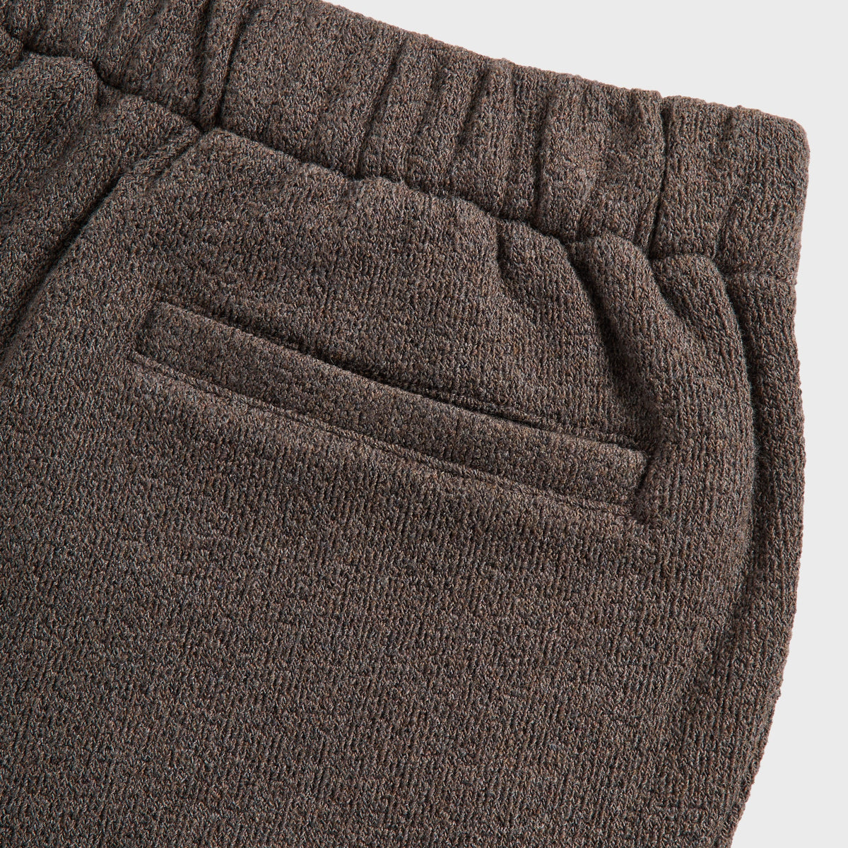 &Kin Crepe Fleece Denver Sweatpant - Pecan