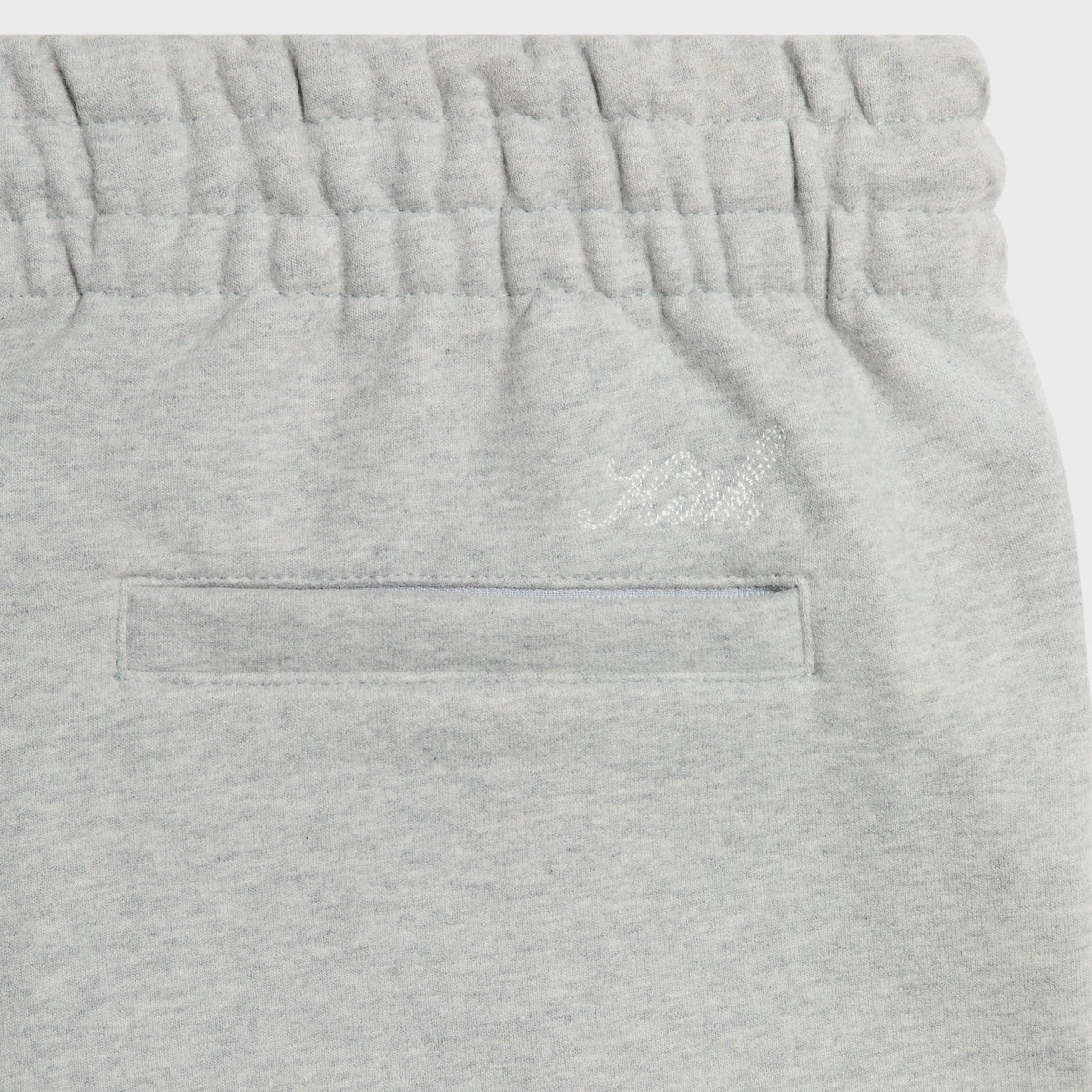 Kith Sueded French Terry Bryson Sweatpant - Medium Heather Grey