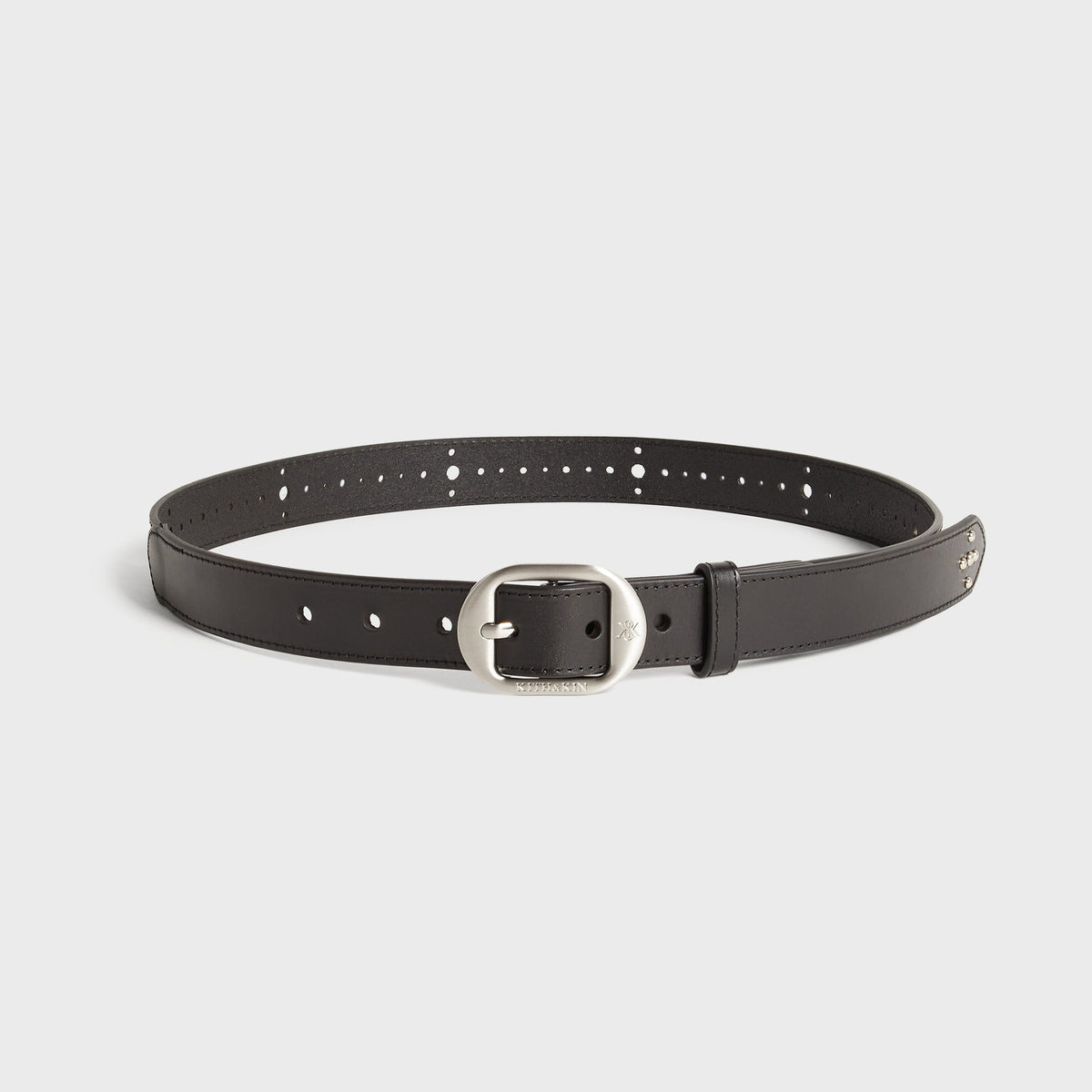 Kith Studded Leather Belt - Black