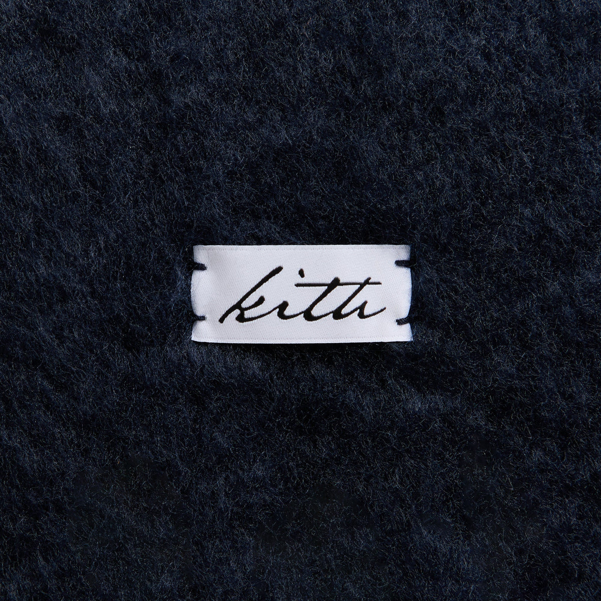Kith Chunky Tassel Mohair Scarf - Nocturnal - PH