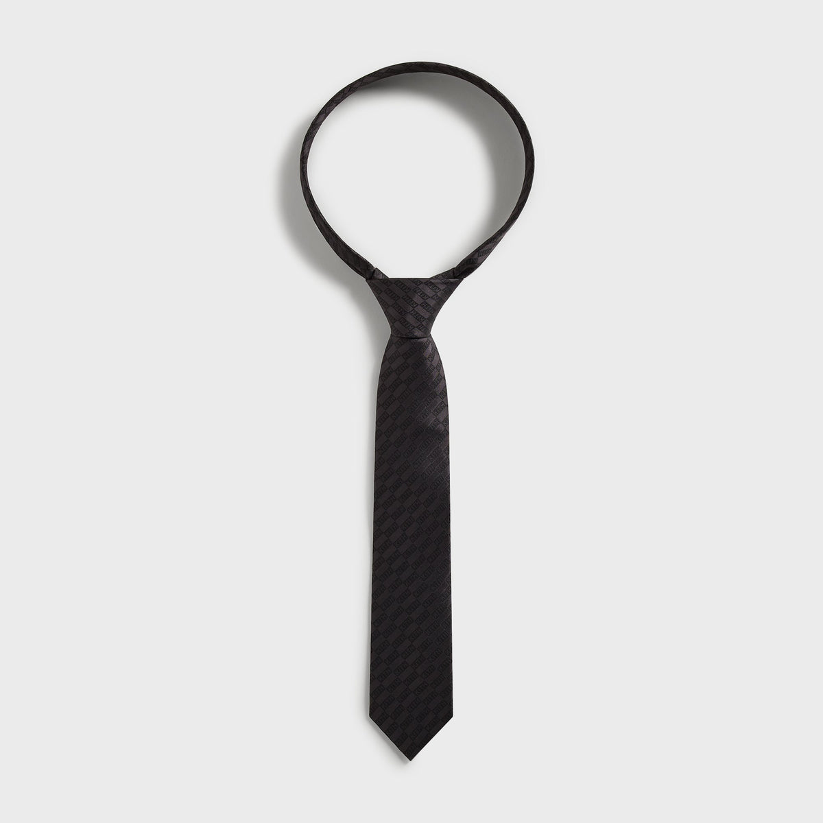 Kith Jacquard Classic Logo Tie - Black