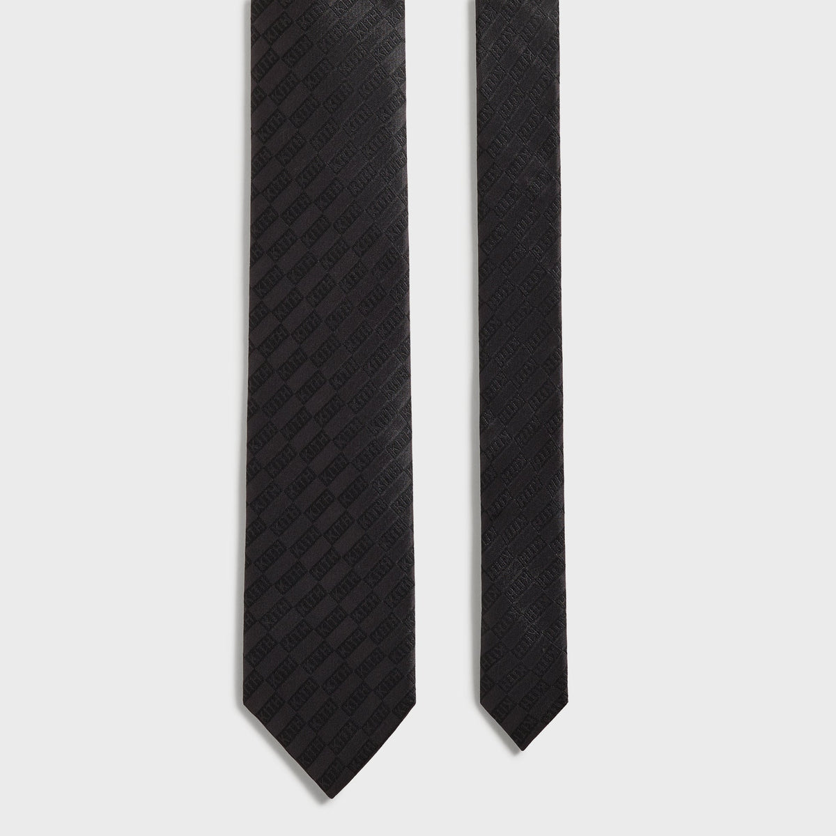 Kith Jacquard Classic Logo Tie - Black