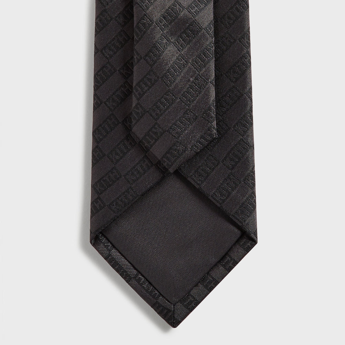 Kith Jacquard Classic Logo Tie - Black